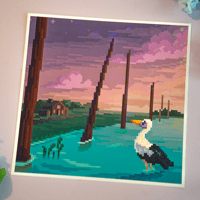 Image 1 of Fishin' print