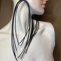 Image 1 of CNIDARIAN | Tentacle Earrings w/stainless accents 