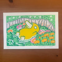 PokePosca Headache Duck Original Art