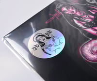 Image 5 of NO DIGNITY: Limited Edition Vinyl Pack 'Pink and Grey Flame Letters'