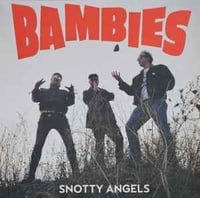 Image 1 of Bambies "Snotty Angels" Lp (red marbled vinyl)