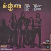 Image 2 of The Boatsmen "Hard Livin'" LP