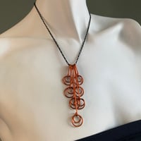 Image 3 of FIRE | Spike V.4 Necklace on Black Stainless Chain