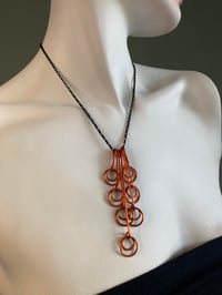 Image 4 of FIRE | Spike V.4 Necklace on Black Stainless Chain