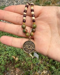 Image 3 of Earth Sign Zodiac Choker Necklaces