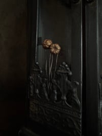 Image 5 of Bronze Pumpkin Bobby Pins ~ set of 2