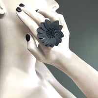 OOAK | PETALS Oxidized Stainless Steel Ring
