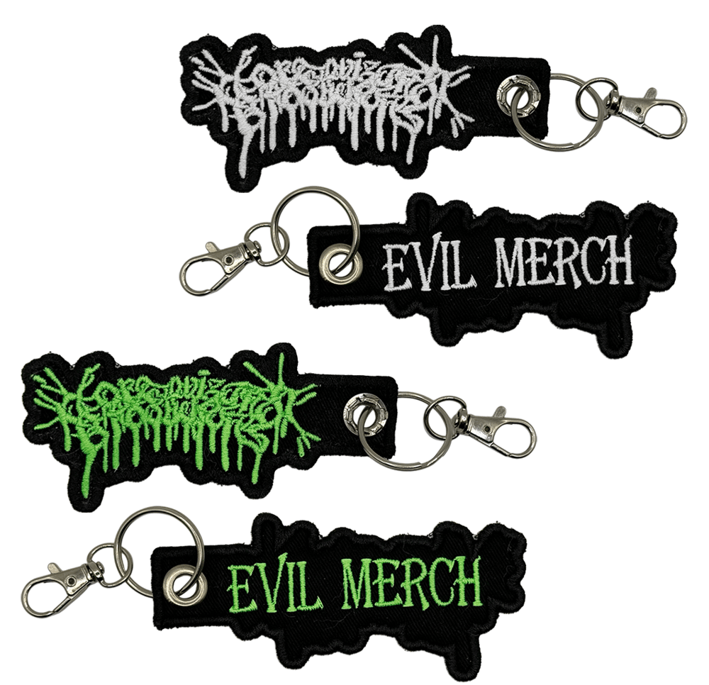 Image of Evil Merch Logo Keychain