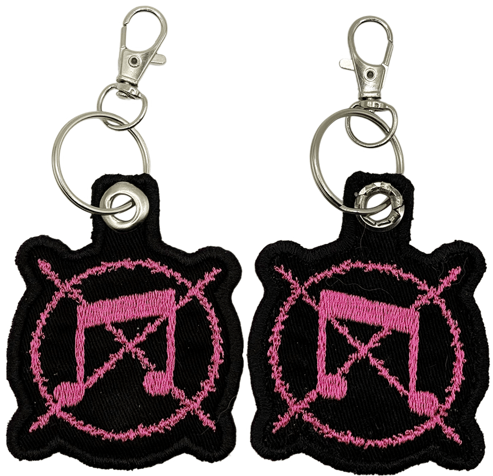 Image of Grindcore Logo Keychain