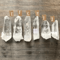 Image 6 of Lemurian Quartz Crystal Points from Colombia – Raw Clear Quartz for Meditation & Energy Healing
