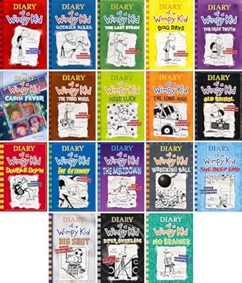 Image of Diary of a wimpy kid series (hardcover)