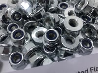 Image 1 of M6 S/S Nylon Locking Nut with Flange - #855 - 10