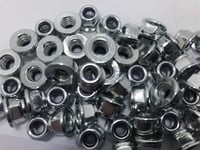 Image 1 of M8 S/S Nylon NON serrated Lock nut - #856 - 8