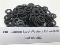Image 2 of M8 Carbon Steel washers #852