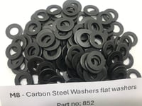 Image 1 of M8 Carbon Steel washers #852
