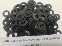 Image 3 of M8 Carbon Steel washers #852