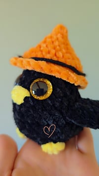 Image 2 of Crow With A Witch Hat