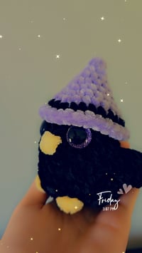 Image 3 of Crow With A Witch Hat