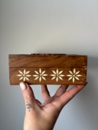 Image 2 of Vintage Carved Wooden Box