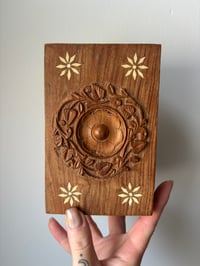Image 1 of Vintage Carved Wooden Box