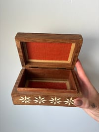 Image 3 of Vintage Carved Wooden Box