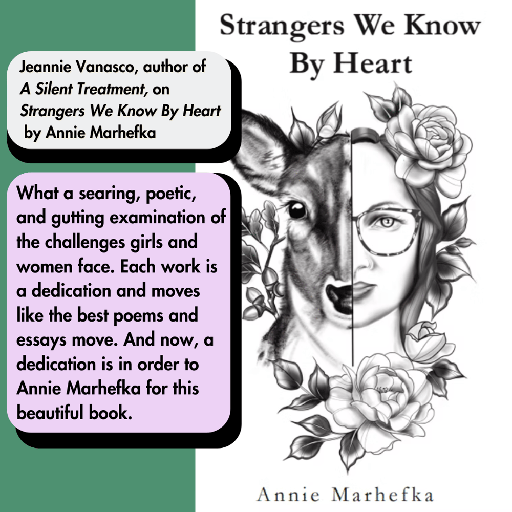 Image of Strangers We Know By Heart by Annie Marhefka 