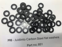 Image 3 of M6 Carbon Steel washers #851