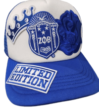 Zeta Queen Rose Cap