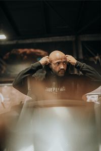 Image 4 of Legacy Crew  (Black on Black) - Hoodie