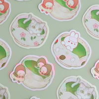 matcha bowl sticker (yumo x emily collab)