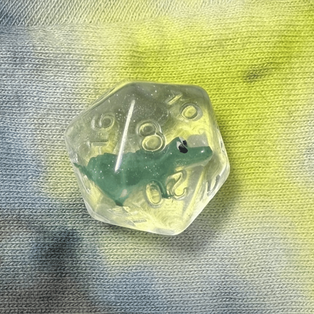 Image of Gator Filled D20
