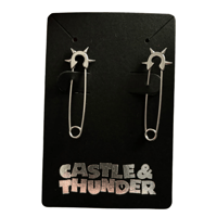 Image 1 of TINA - Safety Pin Earrings