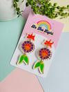 BATIK CANTIK - 3 TIER DANGLES