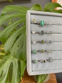 Image 5 of Nature Inspired Crystal Rings