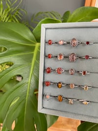 Image 3 of Early Autumn Crystal Rings