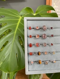 Image 5 of Early Autumn Crystal Rings