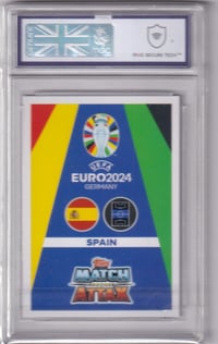 Image 2 of Topps Match Attax Euro 2024 "Shining Star" card Pedri Spain