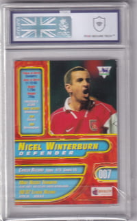 Image 2 of 1998 Merlin Premier Gold – Nigel Winterburn – Arsenal F.C. – Graded 7 (MGC)