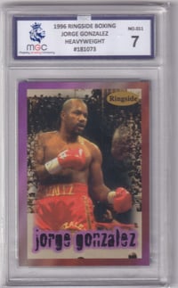 Image 1 of 1996 Ringside Boxing Jorge González Heavyweight