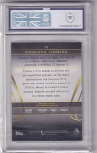 Image 2 of 2016 Topps Premier Gold Roberto Firmino Rookie Card