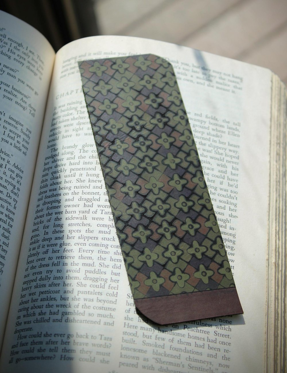 Image of Leather Bookmark #18