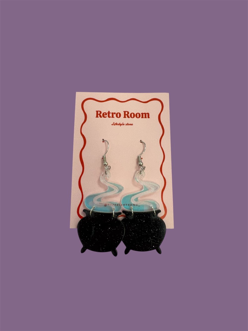 Image of Spooky Acrylic Earrings 👻💀