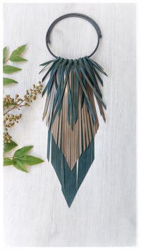 Image 1 of CROW MEDIUM Necklace - Dark Green