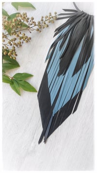 Image 4 of CROW MEDIUM Necklace - neroIndaco