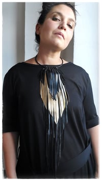 Image 6 of CROW KING necklace - Touch of Gold