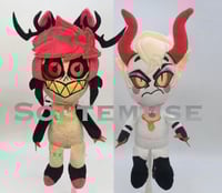 Image 2 of Alastor & Lucifer 20cm Plush Doll