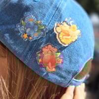 Image 1 of 【 ACRYLIC PINS 】Fruity & Berry Accessory Pins (1.5", Epoxy Front)