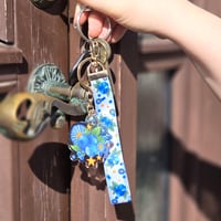 Image 2 of 【 LANYARDS 】Fruity and Berry Key Ring Keychain (13cm. Lanyard, 2" + 1" Epoxy Front)