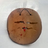 Image 7 of Masque mexicain vintage en terre cuite peint à la main – Années 70 - 80