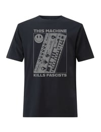 Image 3 of This Machine Kills Fascists TB303 bassline antifascist t-shirt